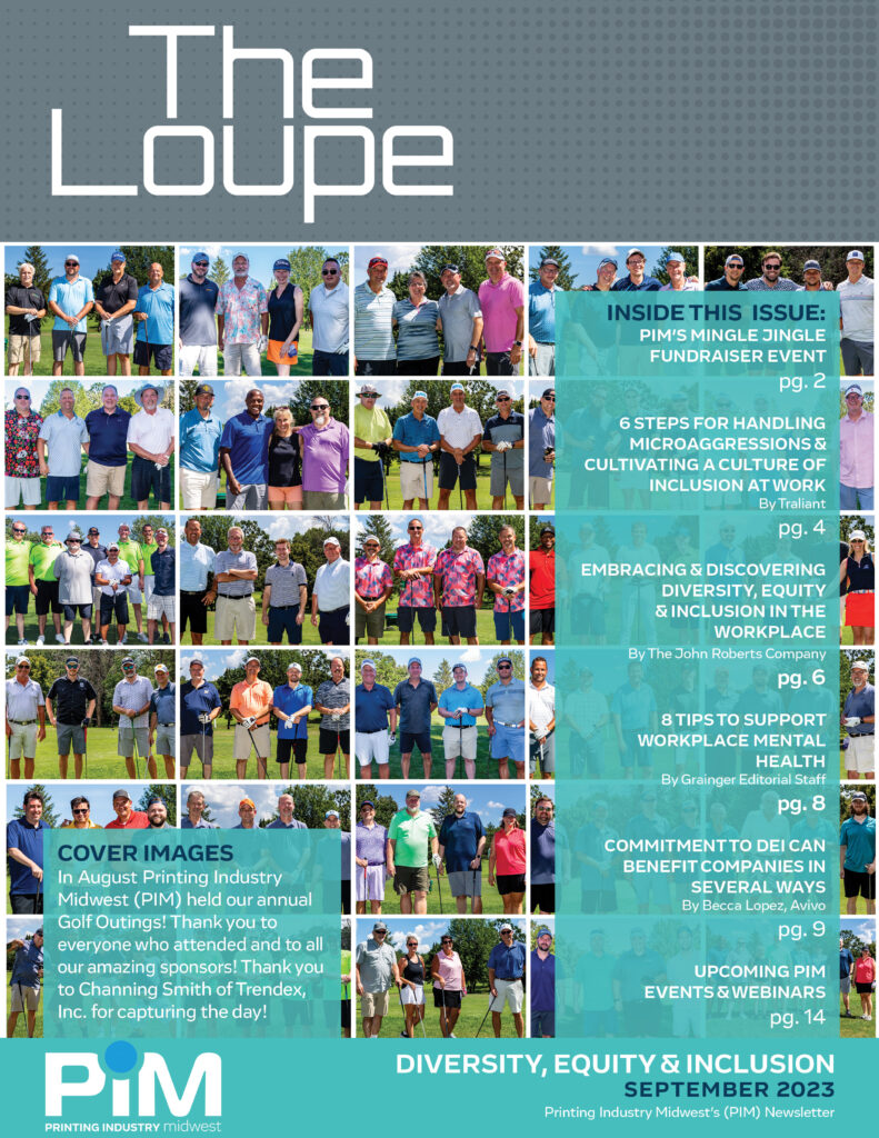 September 2023 - PIM The Loupe Newsletter Cover